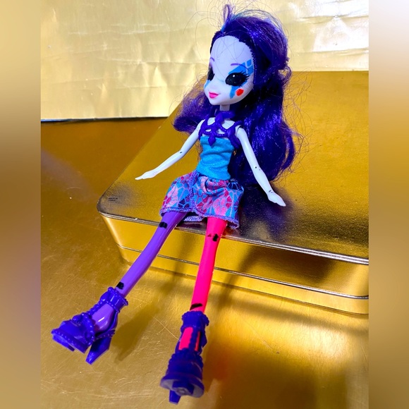 MY LITTLE PONY 2014 EQUESTRIAN DOLL RARITY RAINBOW ROCKS DRESS - Picture 2 of 11